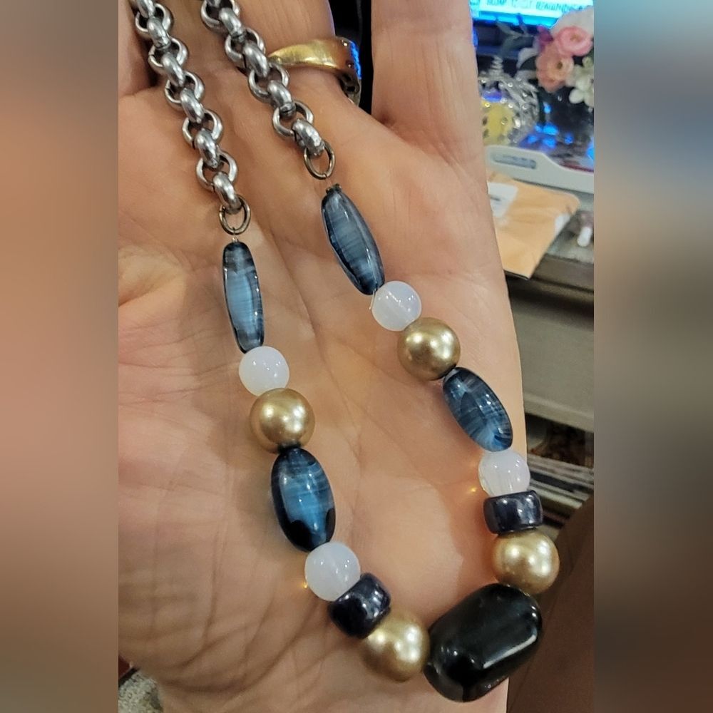 #Sabika Winter 2023 #Beaded Necklace #NWOT - Picture 2 of 6